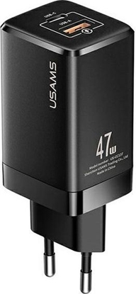 Attēls no adowarka Usams T41 1x USB-A 1x USB-C 3 A (6958444971131)