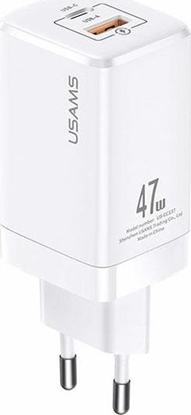 Attēls no adowarka Usams T41 1x USB-A 1x USB-C 3 A (6958444971148)