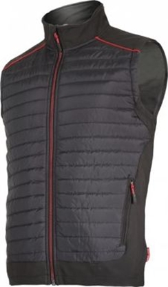 Picture of Lahti Pro Bezrkawnik Ocieplany Czarny, czerwony, 2xl (L4131005)