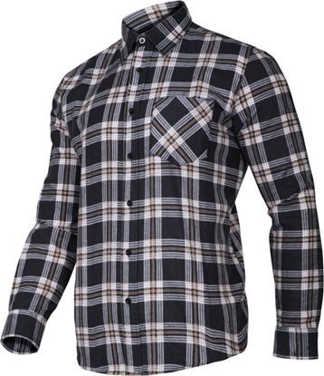 Picture of Lahti Pro koszula flanelowa granat-be, 120G/M2, "3XL" (LPKF23XL)