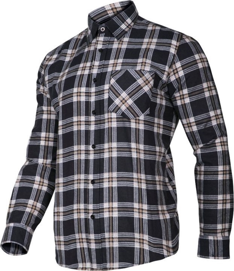 Picture of Lahti Pro koszula flanelowa granat-be, 120G/M2, "3XL" (LPKF23XL)