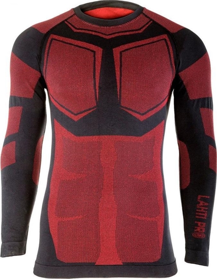 Picture of Lahti Pro KOSZULKA TERMOAKTYWNA CZARNO-CZERWONA, "S/M", CE, LAHTI