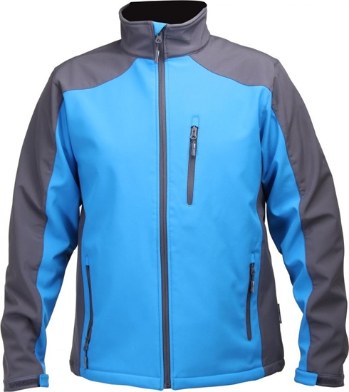 Picture of Lahti Pro Kurtka SoftShell niebiesko-szara L (L4090103)