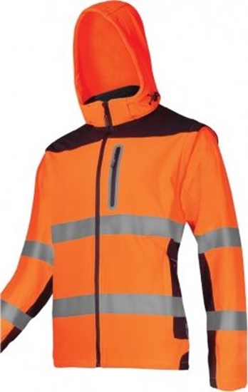 Picture of Lahti Pro Softshell Ostrzegawczy z Odpinanymi Rkawami Pomaraczowy L (L4092203)