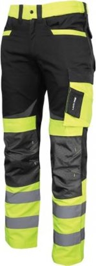 Изображение Lahti Pro Spodnie Ostrzegawcze Czarno-óte 2XL (L4051105)
