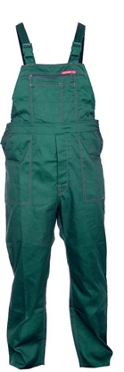 Изображение Lahti Pro Spodnie robocze ogrodniczki zielone r.L - LPQB82L