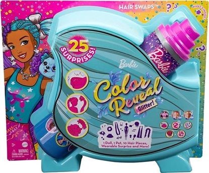 Изображение Barbie Color Reveal Hair Feature Set Assorted