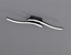 Picture of Lampa sufitowa Trio RL Lampa przysufitowa ledowa czarna do salonu Trio RL ROUTE R62472132