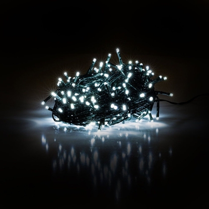 Изображение Lampki choinkowe Retlux 200 LED białe zimne