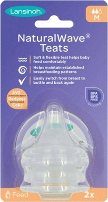 Picture of Lansinoh Smoczek o rednim przepywie 2szt.