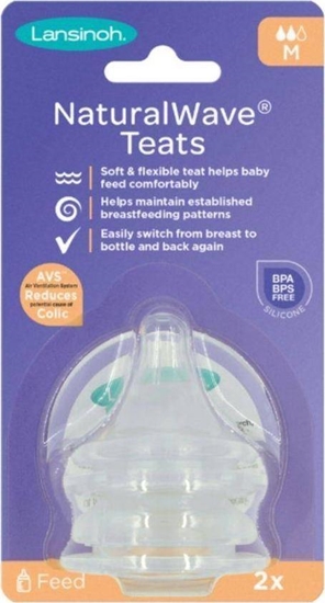 Picture of Lansinoh Smoczek o rednim przepywie 2szt.