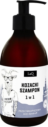 Изображение LaQ Kozacki szampon 1w1 przeciwłupieżowy z wyciągiem z drzewa herbacianego i kompleksem dwunastu ziół 300ml