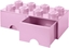 Picture of LEGO Room Copenhagen Brick Drawer 8 pojemnik różowy (RC40061738)