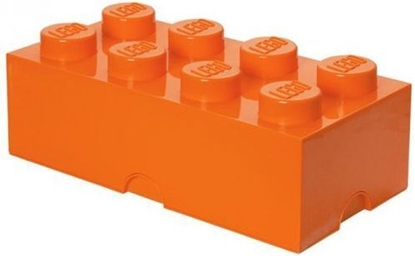 Изображение LEGO Room Copenhagen Storage Brick 8 pojemnik pomarańczowy (RC40041760)