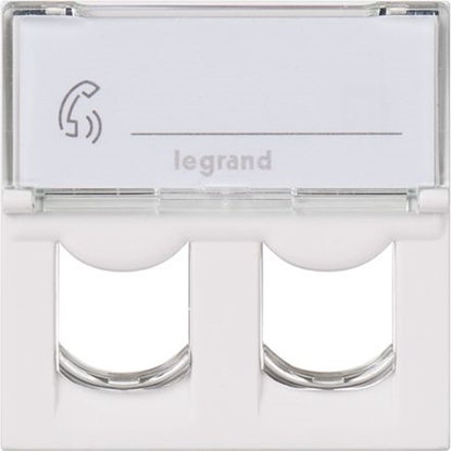 Picture of Legrand Adaper złączy podwójnych KEYSTONE biały (078610)