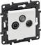 Picture of Legrand Gniazdo antenowe Legrand Niloe Step 863180 TV-RD-SAT kocowe gwiazda biae