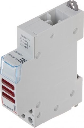 Picture of Legrand LAMPKA SYGNALIZACYJNA LED LE-412933 DO MONTAU NA SZYNIE DIN (TS-35) LEGRAND