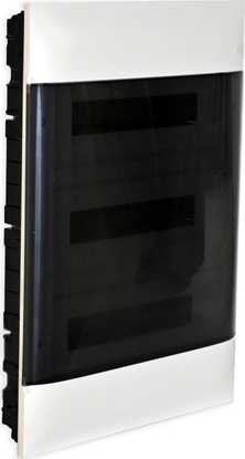 Picture of Legrand Rozdzielnica moduowa podtynkowa PRACTIBOX S 3x18 drzwi przezroczyste 137378