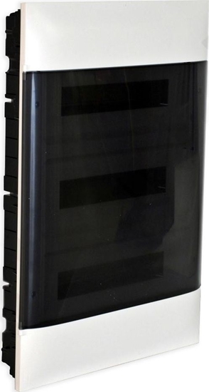 Picture of Legrand Rozdzielnica moduowa podtynkowa PRACTIBOX S 3x18 drzwi przezroczyste 137378