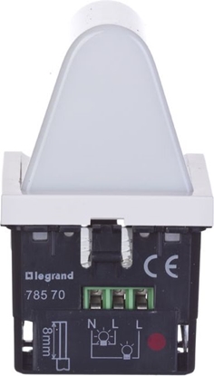 Picture of Legrand Sygnalizator wietlny MOSAIC trójktny czerwony (078570)