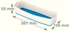 Picture of Leitz MyBox Storage tray Rectangular ABS synthetics Blue, White