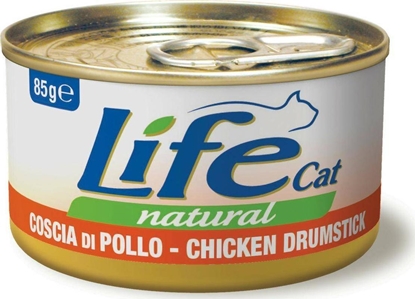 Picture of Life Pet Care LIFE CAT pusz.85g CHICKEN DRUMSTICK UDKO /24