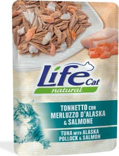 Изображение Life Pet Care Saszetka 70g Tuczyk + Mintaj + oso