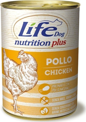 Picture of Life Pet Care LIFE DOG pusz.400g CHICKEN /24