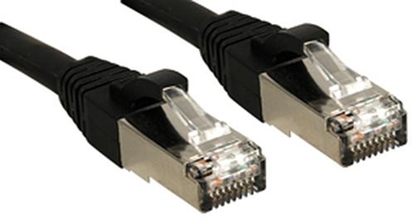 Picture of Lindy 45602 networking cable Black 1 m Cat6 SF/UTP (S-FTP)
