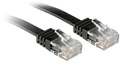 Изображение Lindy 5m Cat.6 networking cable Black Cat6
