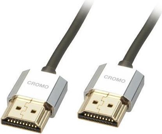 Изображение Lindy CROMO Slim HDMI High Speed A/A Cable, 1m