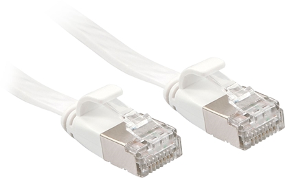 Изображение Lindy 47543 networking cable White 3 m Cat6 U/FTP (STP)