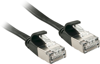 Изображение Lindy 47485 networking cable Black 10 m Cat6a U/FTP (STP)