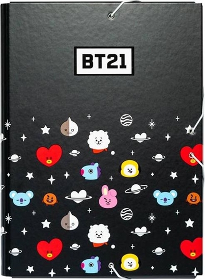 Picture of Line Friends Line Friends BT21 - Folder / teczka z gumk