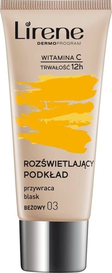 Picture of Lirene Podkad rozwietlajcy przywracajcy skórze blask 03 Beowy 30ml