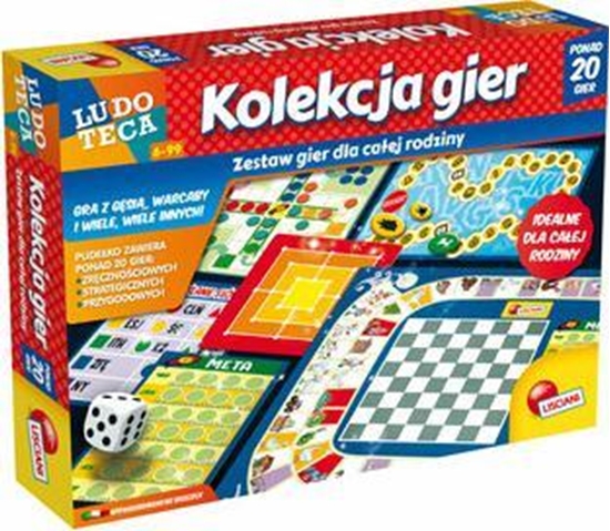 Picture of Lisciani GRA ZESTAW 20 GIER LUDOTECA