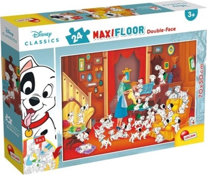Изображение Lisciani Puzzle podogowe dwustronne Maxi 24 Klasyka Disney
