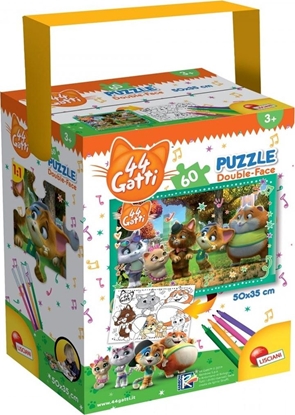 Picture of Lisciani Puzzle z rczk 24 44 Koty 4