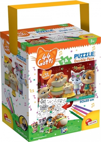 Picture of Lisciani Puzzle z rczk mini 24 44 Koty