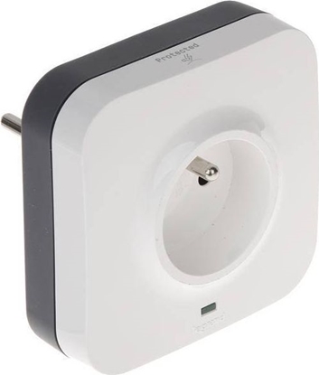 Изображение Listwa zasilajca Legrand LE przeciwprzepiciowa 1 gniazdo biaa (LE-50670)