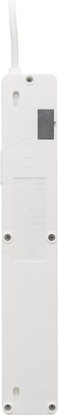 Attēls no Listwa zasilająca Lestar ZX 510 przeciwprzepięciowa 5 gniazd 5 m biała (ZX 510 G-A  K.:WH 5,0M)