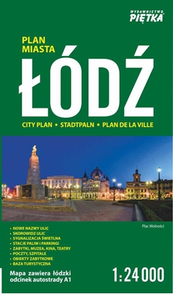 Attēls no Łódź - Plan miasta 1:24 000