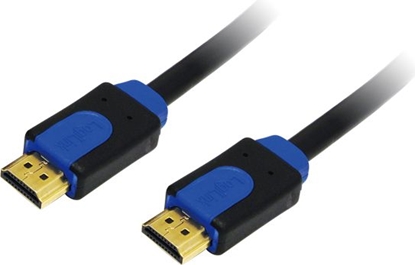Изображение Logilink HDMI-Kabel Ethernet A -> A St/St  1.00m Gold