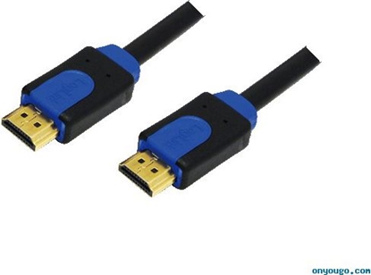Изображение Logilink HDMI-Kabel Ethernet A -> A St/St 10.00m Gold