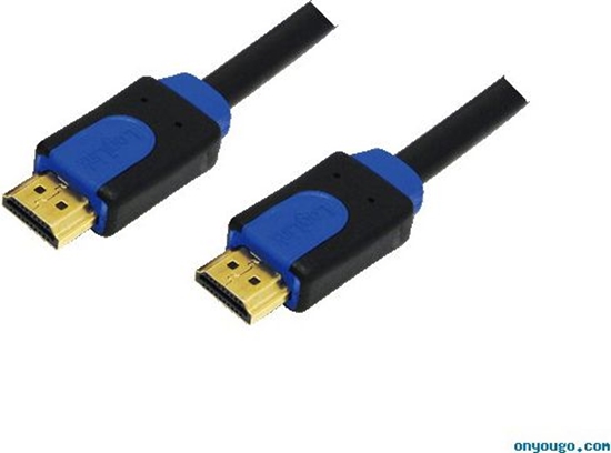 Изображение Logilink HDMI-Kabel Ethernet A -> A St/St 10.00m Gold