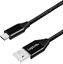 Attēls no Kabel USB LogiLink USB-A - microUSB 1 m Czarny (CU0144)
