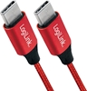 Изображение Kabel USB LogiLink USB-C - USB-C 0.3 m Czerwony (CU0155)