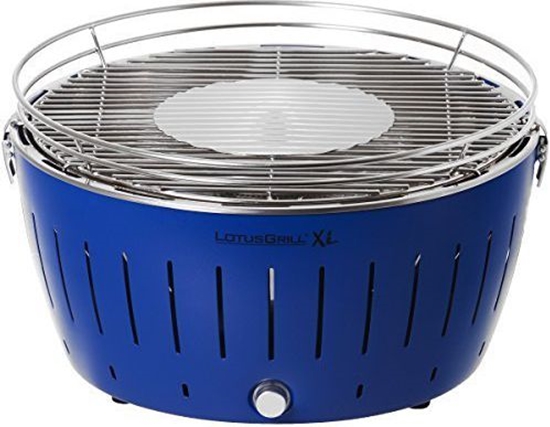 Picture of LotusGrill Grill ogrodowy Wglowy XL 40 cm x 40 cm niebieski