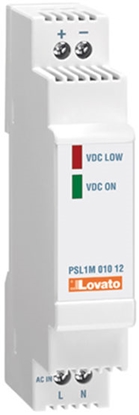 Attēls no Lovato Electric Zasilacz jednofazowy 100-240V AC/12V DC 10W 0,83A modułowy