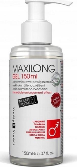 Изображение Lovely Lovers LOVELY LOVERS_Maxilong Gel el do masau penisa 150ml